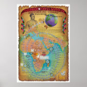 Hamitic, Shemitic und Japheth Chart Poster (Vorne)