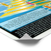 Hamitic, Shemitic und Japheth Chart Poster (Ecke)