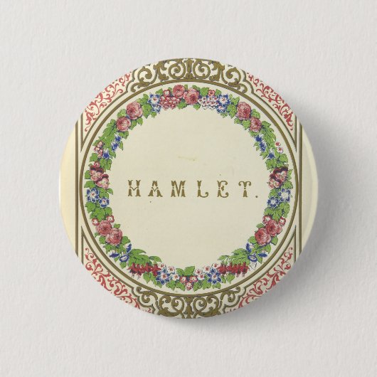 Hamlet-Abzeichen Button (Vorderseite)