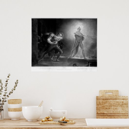 Hamlet, Akt I Poster (Küche)