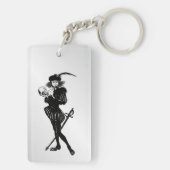 Hamlet Alas Poor Yorick! Schlüsselanhänger (Rückseite)