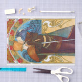 Hamlet, Alphonse Mucha Seidenpapier (Handwerk)