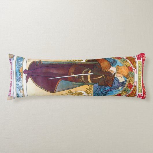 Hamlet, Alphonse Mucha Seitenschläferkissen (Vorderseite)