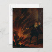 Hamlet and the Ghost of his Father Postkarte (Vorne/Hinten)