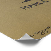 Hamlet Art Nouveau Posters Poster (Ecke)