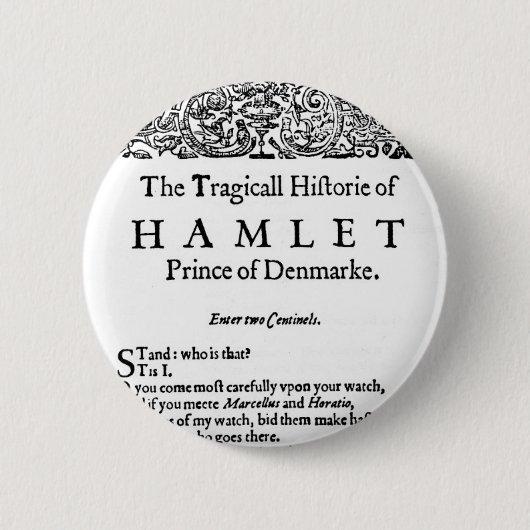 Hamlet Button (Vorderseite)