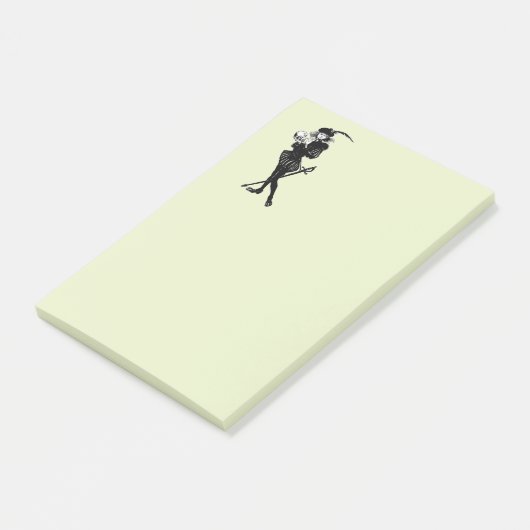Hamlet, das Grün der Bard Lime Post-it Klebezettel (angewinkelt)
