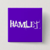 Hamlet - die Shakespeare-Reihe Button (Vorderseite)