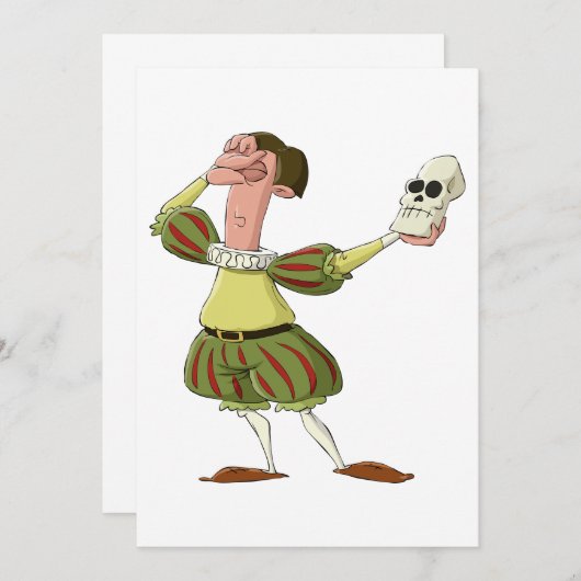 Hamlet Einladung (Vorne/Hinten)