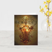 'Hamlet' greetings card Karte (Gelbe Blume)