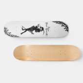 Hamlet-Karikatur Skateboard (Horizontal)