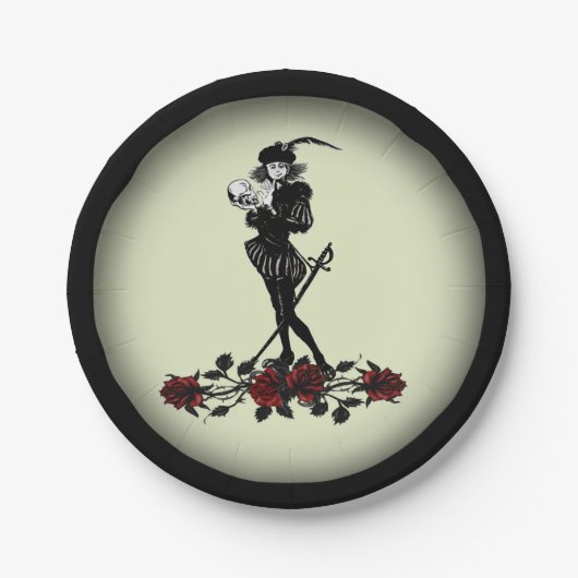 Hamlet Pappteller (Vorderseite)