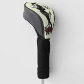 Hamlet Personal Green Golf Head Cover Headcover (angewinkelt)