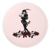 Hamlet Pink Keramikknauf (Vorderseite)