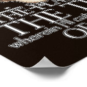 Hamlet-Play-Zitat Poster (Ecke)