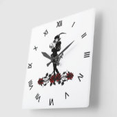 Hamlet Quadratische Wanduhr (Winkel)