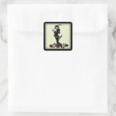 Hamlet Quadratischer Aufkleber (Tasche)