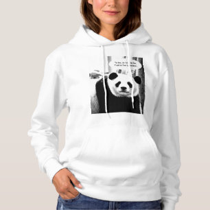 Hamlet Quote Panda Bär Elegante Frauen Moderne Hoodie