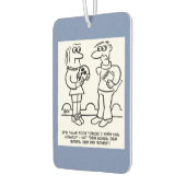 Hamlet Schauspieler hat Rat von der Bühne Director Autolufterfrischer (Links)