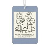 Hamlet Schauspieler hat Rat von der Bühne Director Autolufterfrischer (Rückseite)