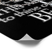 Hamlet "... selbst wahr sein ..." Kostenvoranschla Poster (Ecke)