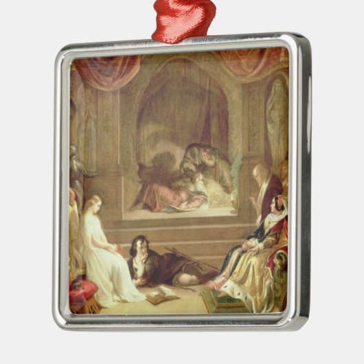 Hamlet Silbernes Ornament (Links)