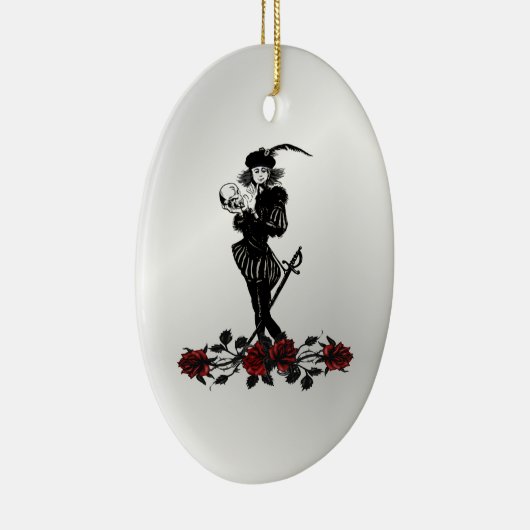 Hamlet Silver Keramik Ornament (Rechts)