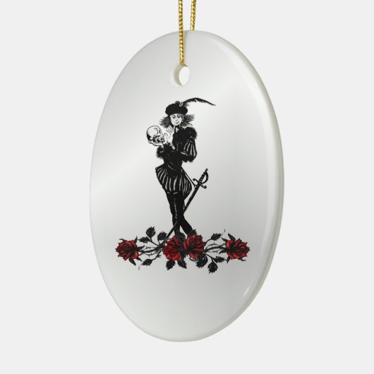 Hamlet Silver Keramik Ornament (Links)