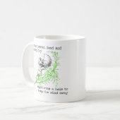 Hamlet Skull-Tasse Kaffeetasse (Vorderseite Links)