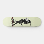 Hamlet The Bard Limegrün Skateboard (Horizontal)