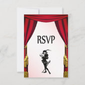 Hamlet Theater Thema UAWG RSVP Karte (Rückseite)