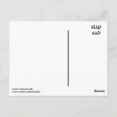 Hamlet Twain lustiges Zitat Postkarte (Rückseite)