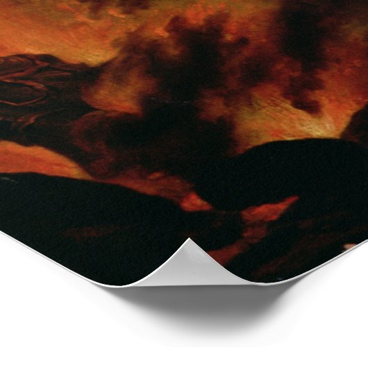 Hamlet und der Geist seines Vaters Poster (Ecke)