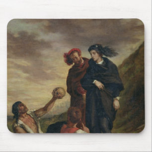 Hamlet und Horatio im Friedhof Mousepad
