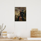 Hamlet und Horatio im Friedhof Poster (Küche)
