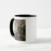 Hamlet und Horatio im Friedhof Tasse (Vorderseite Links)