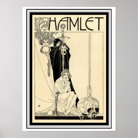 Hamlet William H. Robinson Poster 12 x 16 (Vorne)
