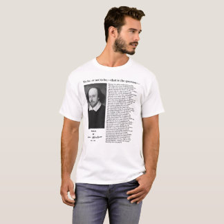 Hamlet: William Shakespeare T-Shirt