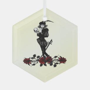 Hamlet Yellow Ornament Aus Glas