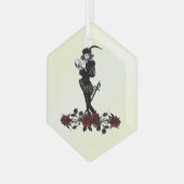Hamlet Yellow Ornament Aus Glas (Vorderseite Links)