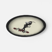 Hamlet Yellow Pappteller (Schrägansicht)