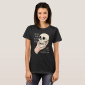 Hamlet-Zitat Design sein oder nicht sein T-Shirt (Vorne ganz)