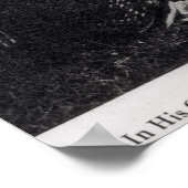 Hamlin Garland in seinem Cheyenne Teepee Rauchen Poster (Ecke)