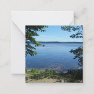 Hamlin Lake Flat Notenkarten Mitteilungskarte