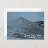 Hamlin Lake Sand Dunes, Michigan Postkarte (Vorne/Hinten)
