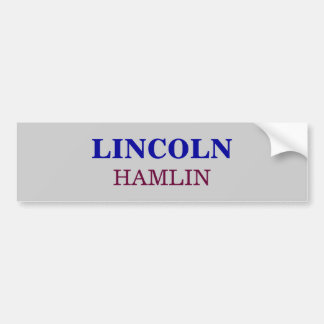 HAMLIN, LINCOLN AUTOAUFKLEBER
