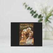 Hamlin's Wizard-Öl wird Ihre Rheuma heilen Postkarte (Stehend Vorderseite)