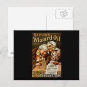 Hamlin's Wizard-Öl wird Ihre Rheuma heilen Postkarte (Vorne/Hinten)
