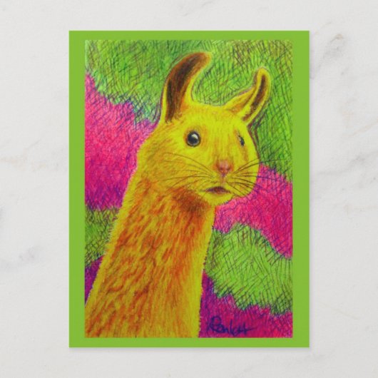 HamLlama Postcard Postkarte (Vorderseite)