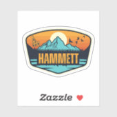 Hamm, Idaho Aufkleber (Blatt)